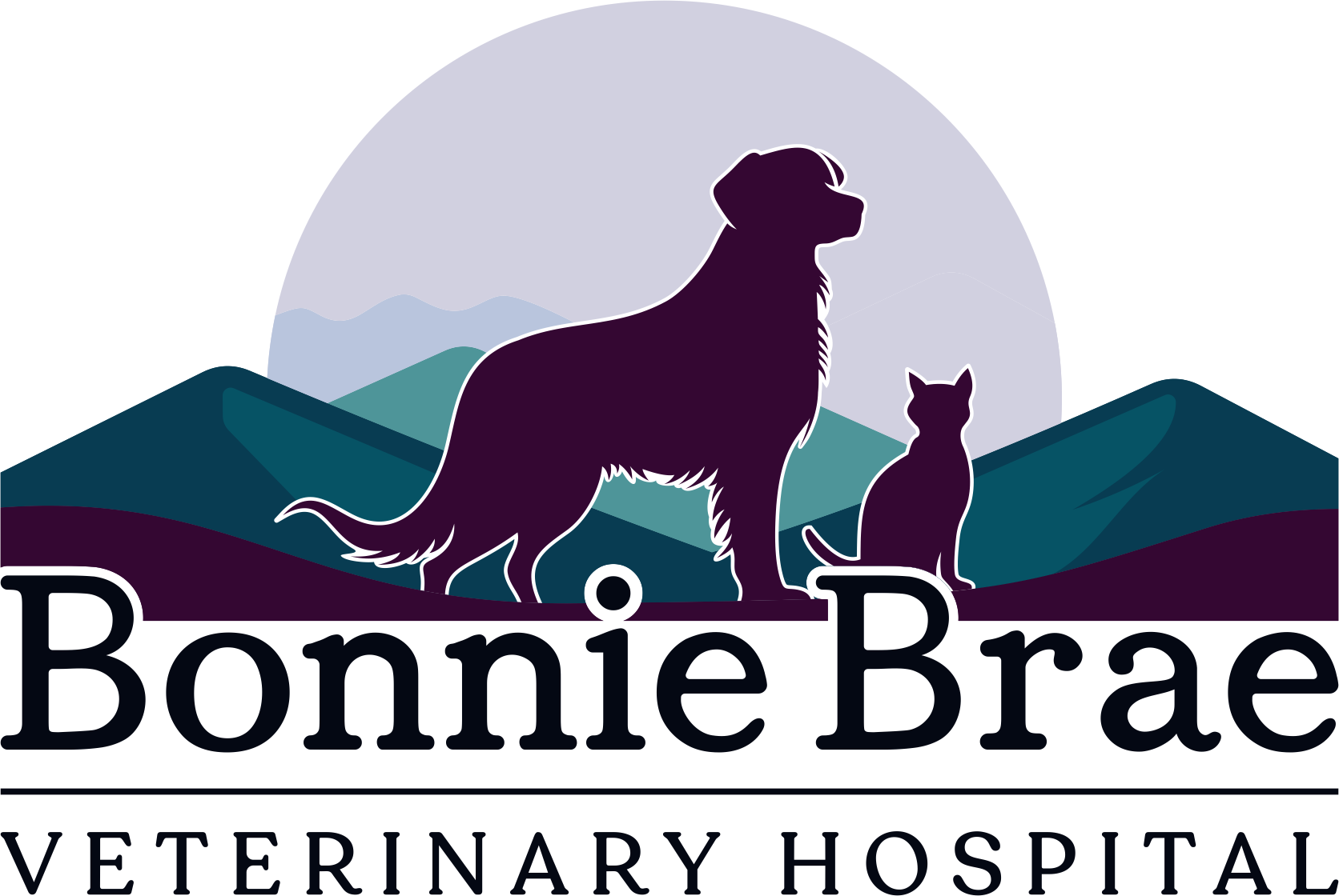 Bonnie Brae Veterinary Hospital header logo